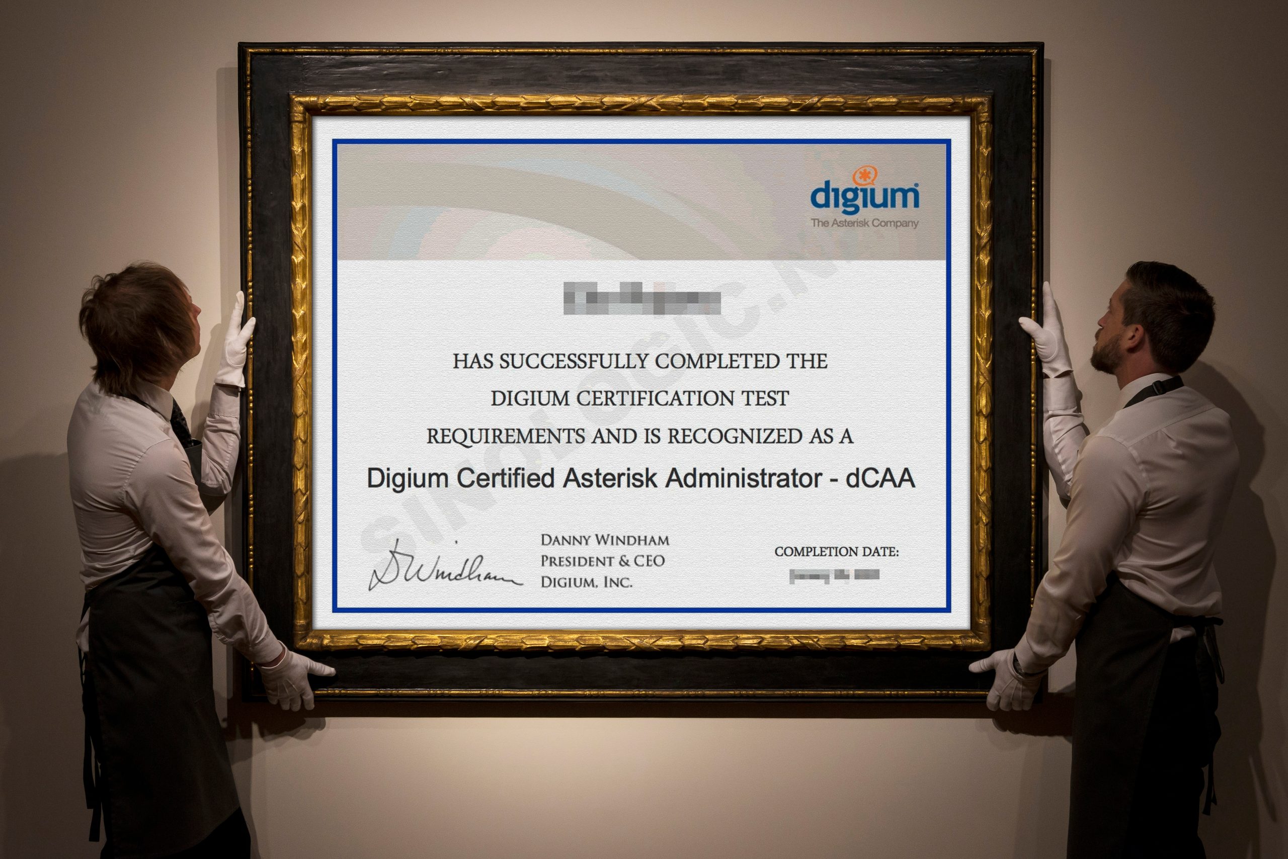 Digium envía emails a los usuarios certificados para actualizar sus títulos dCAA