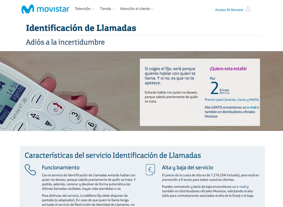 Por qué vemos 000000000 cuando nos llaman por teléfono?