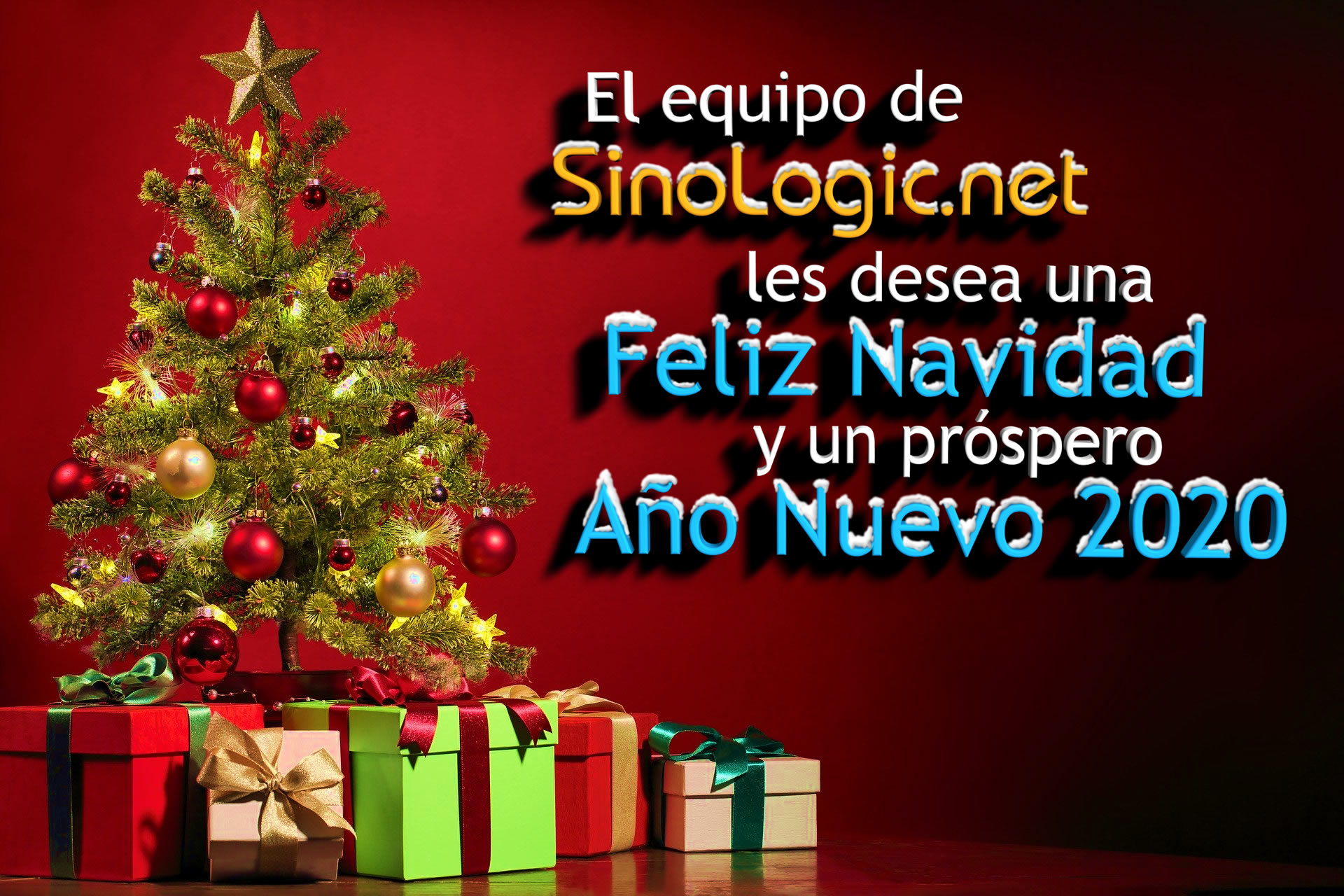 Sinologic les desea Felices Fiestas
